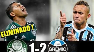 Um jogo que contou duas histórias, assim é futebol. Palmeiras 1X2 Grêmio