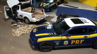 Homem é preso com 82 quilos de maconha na carroceria de caminhonete em Erechim