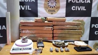 Homem em prisão domiciliar foi preso com drogas em Camaquã