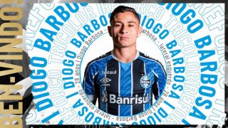 O Grêmio anuncia Diego Barbosa como reforço