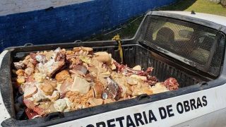 Comércios são interditados e 460kg de carne apreendidos em Três Cachoeiras