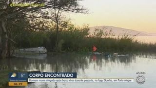 Encontrado corpo de homem que estava em embarcação que virou no Guaíba, em Porto Alegre