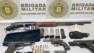 Brigada Militar prende criminosos após execução, perseguição e confronto em Gravataí