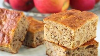 Receita de Bolo de maçã de liquidificador