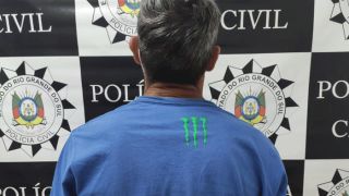 Brigada Militar prende homem acusado de fazer ameaças e roubar uma motocicleta