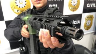 Polícia Civil fecha depósito de armas que seriam utilizadas por quadrilha em assaltos a banco no Vale do Sinos