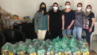 Natal Solidário arrecadou mais de 100 cestas básicas em Chuviscas  