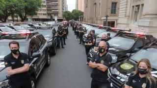 Polícia Civil recebe as primeiras viaturas semiblindadas da história do Rio Grande do Sul