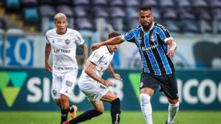 Em Porto Alegre, o Grêmio empatou em 1 a 1 com o Atlético-MG