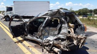 Jovem camaquense de 27 anos morre em grave acidente de trânsito no km 400 da BR-116 em Camaquã