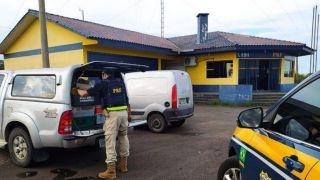 Polícia apreende 500 quilos de camarão sem procedência em Cristal, no Sul do Estado