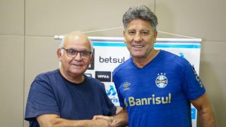 Grêmio anuncia renovação com Renato Portaluppi
