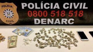 Universitário é preso por tráfico de drogas em Porto Alegre