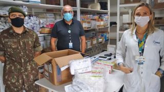 Hospital Nossa Senhora Aparecida recebe medicamentos do kit intubação
