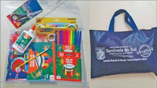 Sentinela do Sul irá distribuir kits de material escolar para os alunos