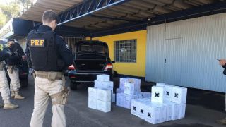 PRF apreende grande quantidade de vinhos em município gaúcho