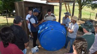 Kits de Irrigação são distribuídos para Agricultores Familiares em Cristal