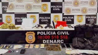 Cinco integrantes de uma facção criminosa são presos em Porto Alegre