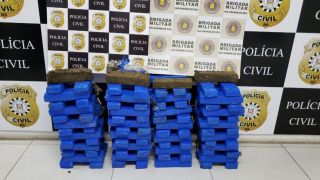 Polícia apreendeu 70 kg maconha “abandonada” em São Lourenço do Sul
