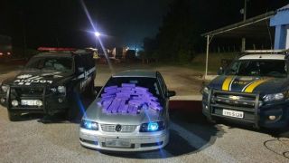 Casal é preso transportando 30 quilos de maconha em Bagé, na Campanha