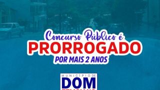 Dom Feliciano prorroga prazo de concurso público