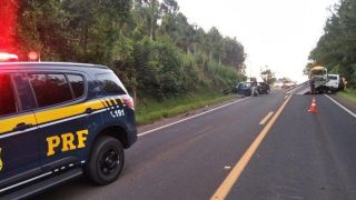 Cinco pessoas ficam feridas durante colisão entre três veículos na BR-470, em São José do Sul