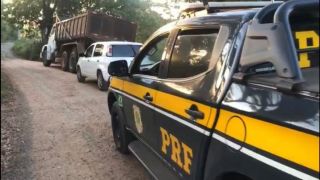 Polícia prende dois assaltantes e recupera caminhão poucos minutos depois do roubo em Montenegro