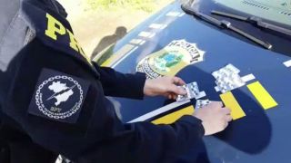 PRF prende motorista com dezenas de rebite na BR-290