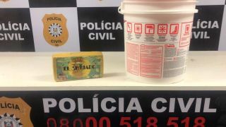 Traficante é preso com um balde de crack em Novo Hamburgo, no Vale do Sinos