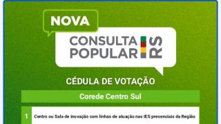 Corede Centro-Sul inicia o processo da Consulta Popular 2021