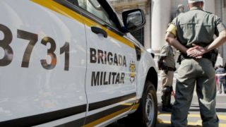 Brigada Militar de Camaquã prendeu casal e recuperou carro roubado 
