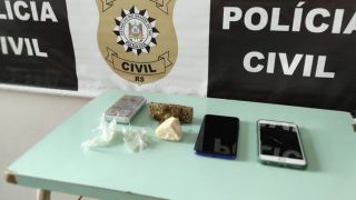Mulher é presa por tráfico de drogas em Dom Feliciano