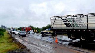 Quatro pessoas morrem em acidente na BR-290, em Rosário do Sul, na Fronteira Oeste do RS