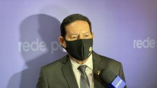 “Tenho uma simpatia bem grande em concorrer pelo meu Estado”, diz vice-presidente Hamilton Mourão sobre as eleições de 2022