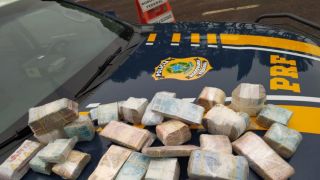 Polícia apreende mais de 275 mil reais sem procedência em Vacaria, na Serra Gaúcha