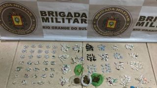 Traficante foi preso na madrugada em Camaquã