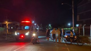 Acidente envolvendo ciclista e um carro deixa homem ferido em Camaquã