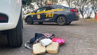 Motorista de aplicativo que transportava cocaína e mais duas pessoas são presos em Alegrete