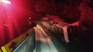 Acidente com ônibus mata idosa de 80 anos e deixa mais de 20 feridos no Norte do Rio Grande do Sul