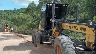 Prefeitura Municipal de Dom Feliciano realiza mais uma vez manutenções na ERS-350