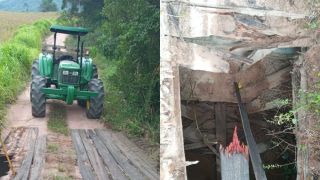 Ponte na Costa do Xavier passará por reforma e será interditada nesta quinta-feira (24)