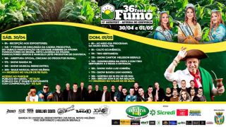 36ª Festa do Fumo e 13ª Agrifest marcam o fim de semana em Chuvisca