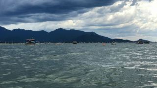 Ciclone extratropical eleva volume de chuvas no Sul do Brasil