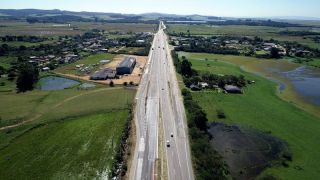 DNIT conclui viaduto na BR-116 em Barra do Ribeiro