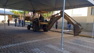 Começam os preparativos para a festa de Cerro Grande do Sul