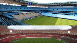 Gramados da Arena do Grêmio e do Beira-Rio decepcionaram a Seleção Brasileira