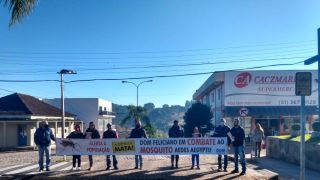 Blitz dos agentes de combate ao Aedes Aegypti acontece em Dom Feliciano nesta sexta-feira (20)