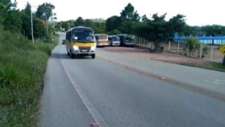 Acidente entre carro e moto aconteceu em Chuvisca nesta quarta-feira (08).