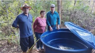 Fontes protegidas garantem abastecimento para população rural de Dom Feliciano