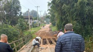 Ponte na Rua General Osório já está liberada